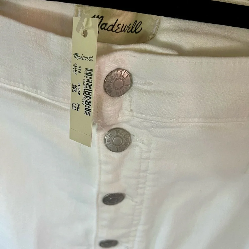 NWT‎ Madewell Pure White Petite 10